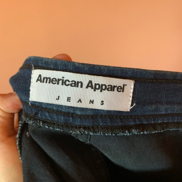 AMERICAN APPAREL HIGH-WAISTED JEGGINGS - Picture 3 of 4